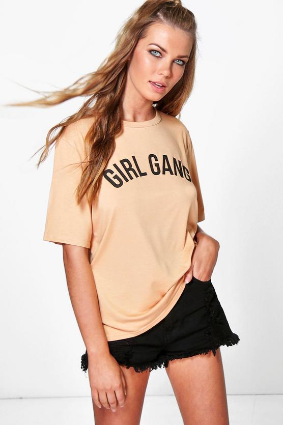 Flora Girl Gang Oversized T-Shirt